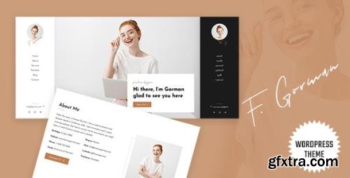 ThemeForest - Gorman v1.0 - Personal Portfolio WordPress Theme (Update: 17 December 21) - 34193258