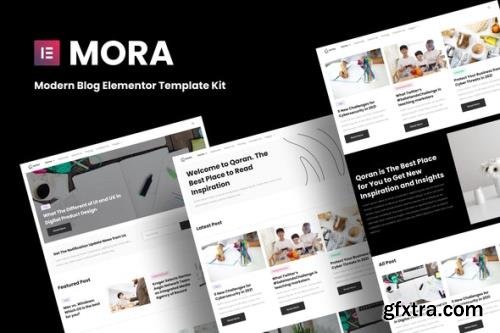 ThemeForest - Mora v1.0.0 - Modern Blog Elementor Template Kit - 35330540