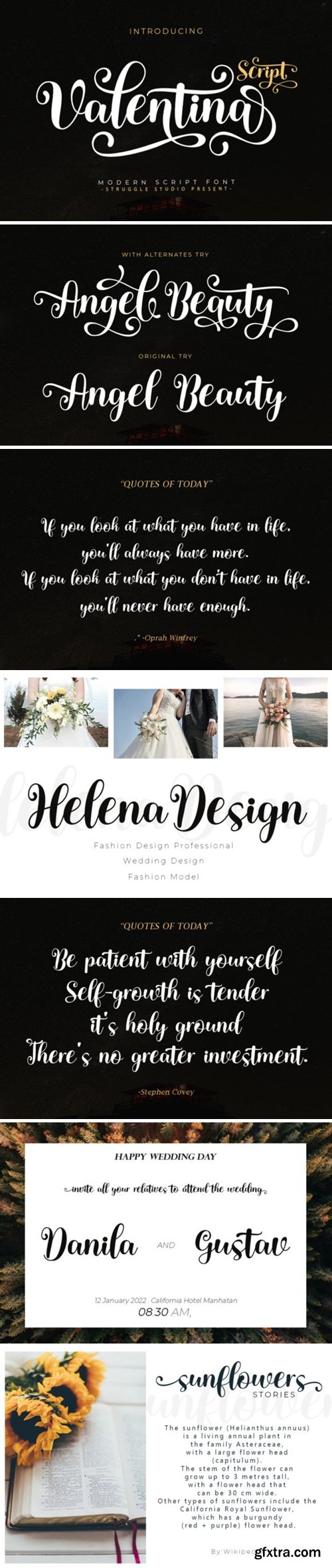 Valentina Script Font