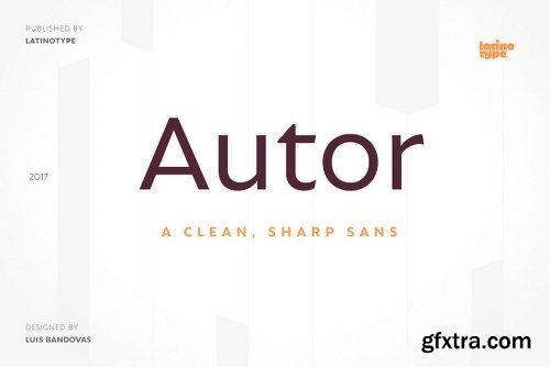 Autor Font Family - 14 Fonts