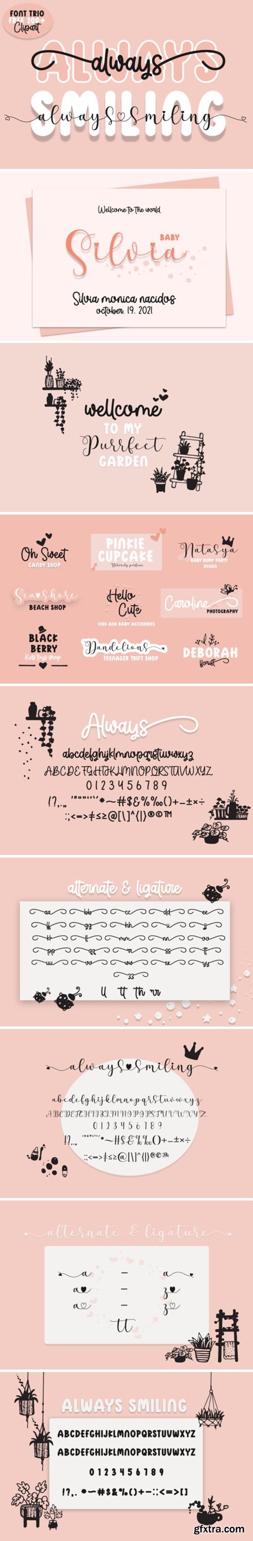 Always Smiling Font