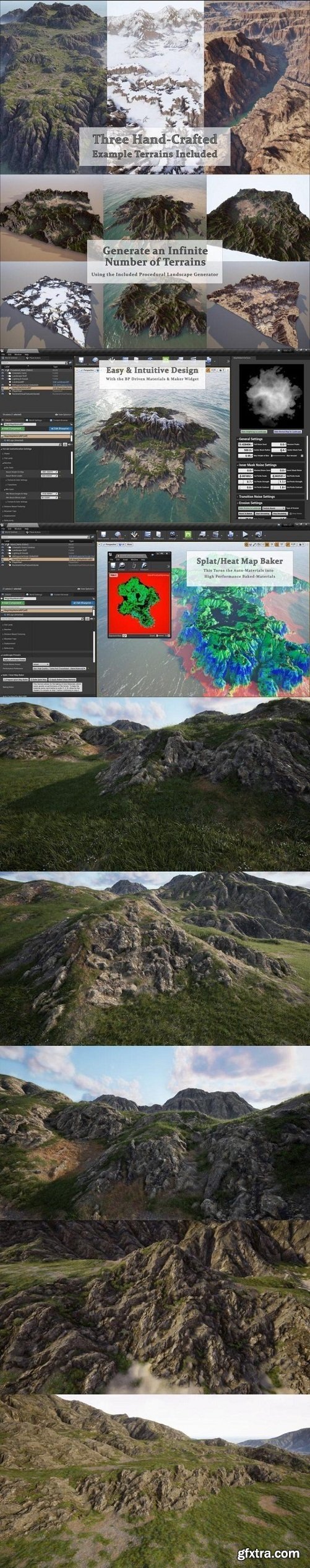 Unreal Engine – Magic Map Material & Maker (M4)