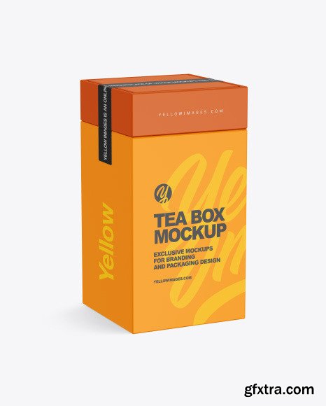 Square Tea Box Mockup 89116