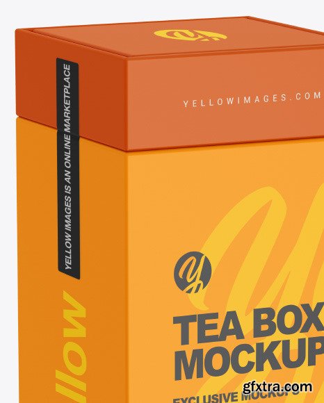 Square Tea Box Mockup 89116