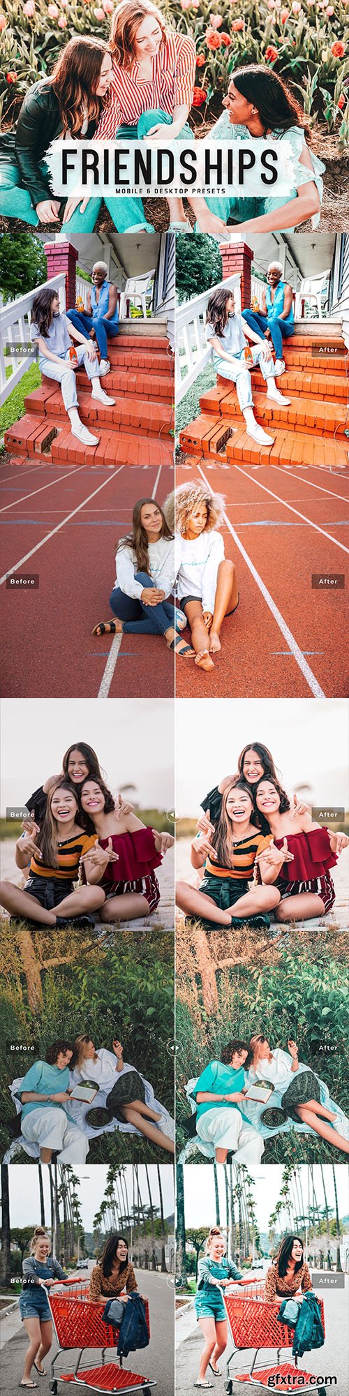 CreativeMarket - Friendships Pro Lightroom Presets 6812637