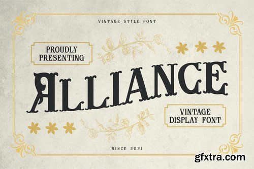 Alliance Font