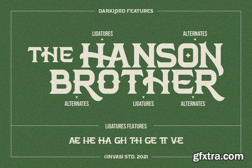 Darkloard Family Font