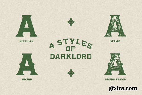 Darkloard Family Font