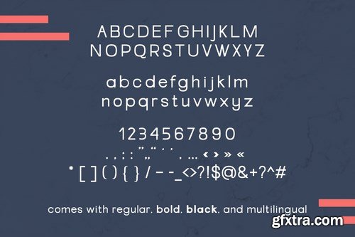 Geons - Modern Sans Serif