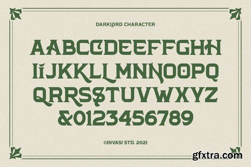 Darkloard Family Font