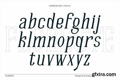 Floreste - Modern Wavy Serif