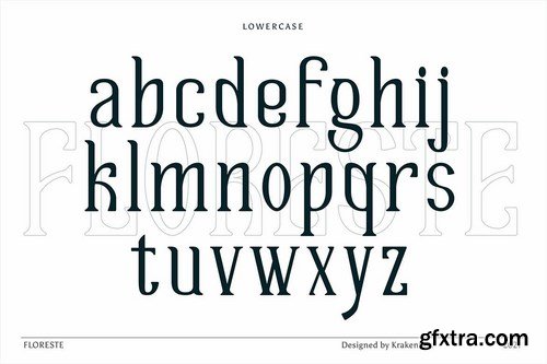 Floreste - Modern Wavy Serif