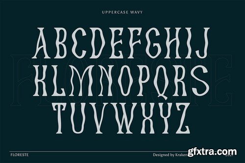 Floreste - Modern Wavy Serif