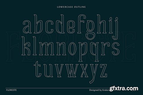 Floreste - Modern Wavy Serif