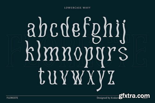 Floreste - Modern Wavy Serif