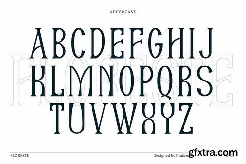 Floreste - Modern Wavy Serif