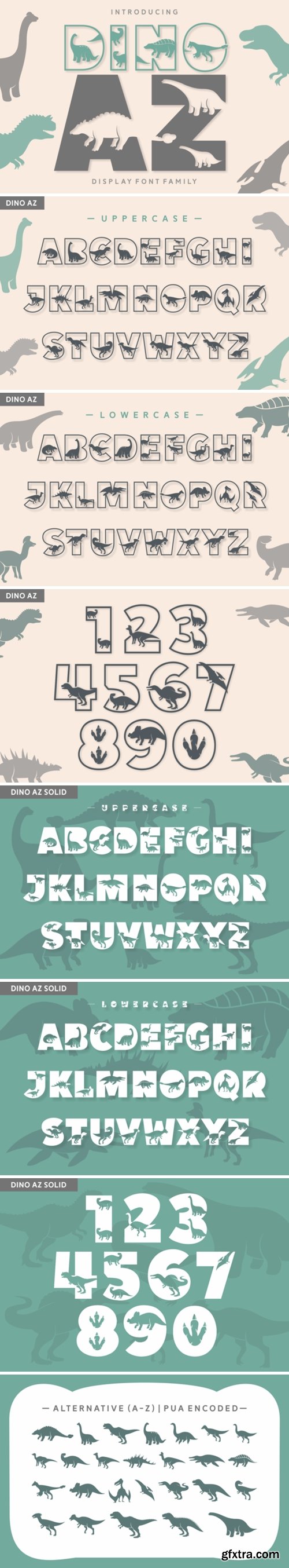 Dino Az Font