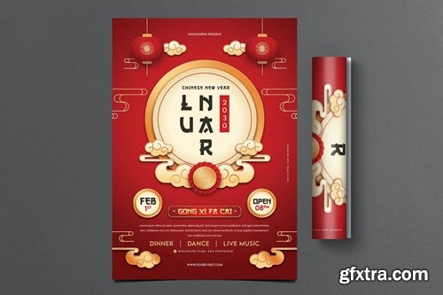 Chinese New Year Flyer