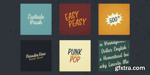 Eastiside Brush Font Family - 3 Fonts