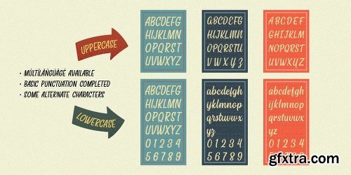 Eastiside Brush Font Family - 3 Fonts