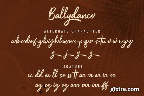 Ballydance - Handwritten Script Font