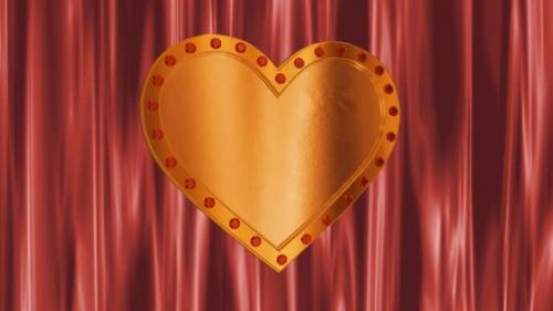 Videohive - Gold Heart - 25616240 - 25616240