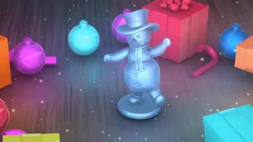 Videohive - Snowman Gifts - 29810039 - 29810039