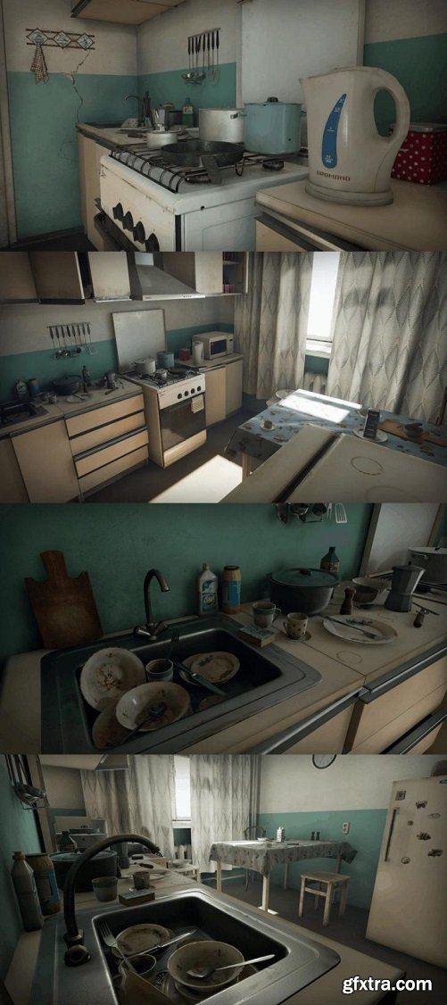 Unreal Engine – Post Soviet Kitchen