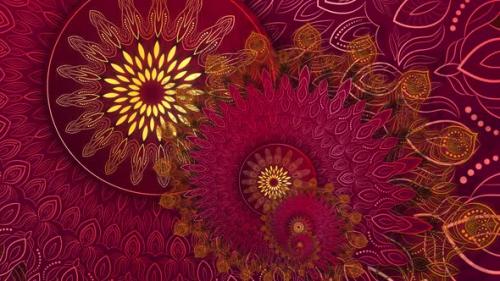 Videohive - Mandala Abstract Background - 35466601 - 35466601