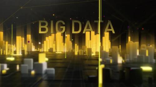 Videohive - Digital City Big Data - 35385386 - 35385386