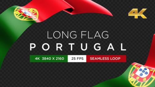 Videohive - Long Flag Portugal - 35416127 - 35416127