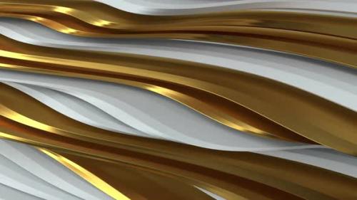 Videohive - White And Gold Lines - 35416233 - 35416233