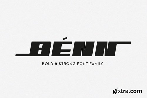 Benn - Bold and Strong Font Family 4595906