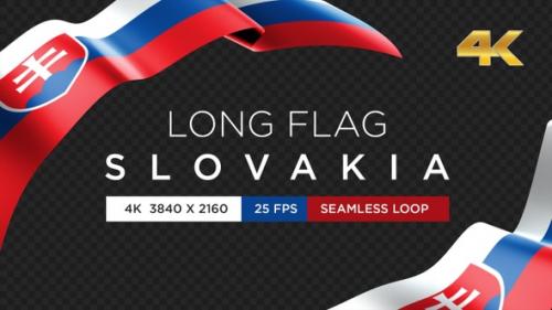 Videohive - Long Flag Slovakia - 35420509 - 35420509