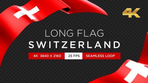 Videohive - Long Flag Switzerland - 35421592 - 35421592