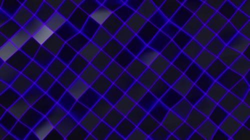 Videohive - Glowing Grid Wave - 35425577 - 35425577