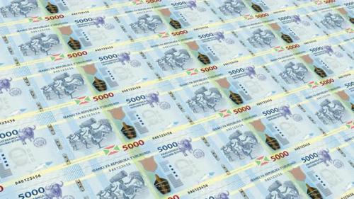 Videohive - Burundi Money / 5000 Burundian Franc 4K - 35450654 - 35450654