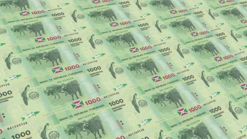 Videohive - Burundi Money / 1000 Burundian Franc 4K - 35450655 - 35450655