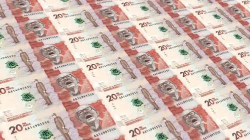 Videohive - Colombia Money / 20 Colombian Peso 4K - 35452176 - 35452176