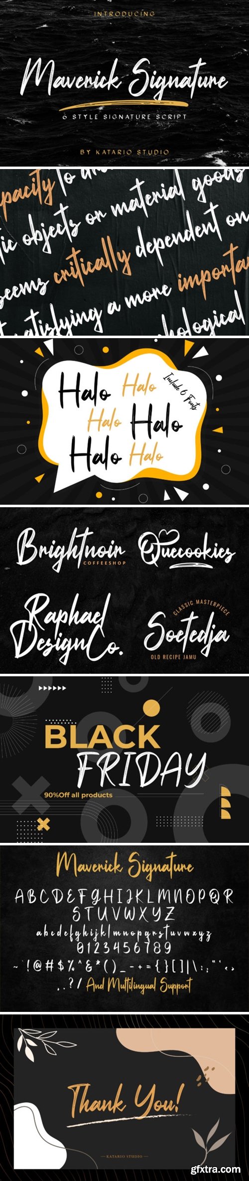 Maverick Signature Font