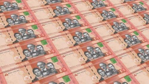 Videohive - Dominican Republic Money 100 Dominican Peso 4K - 35457101 - 35457101