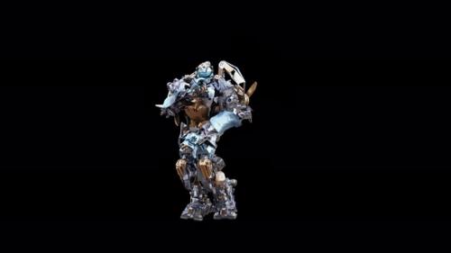 Videohive - 25 Robot Dancing 4K - 35457786 - 35457786