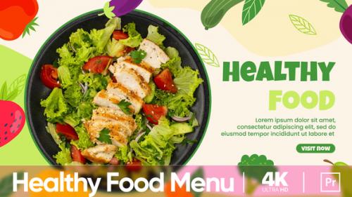 Videohive - Healthy Food Menu | MOGRT - 35511508 - 35511508