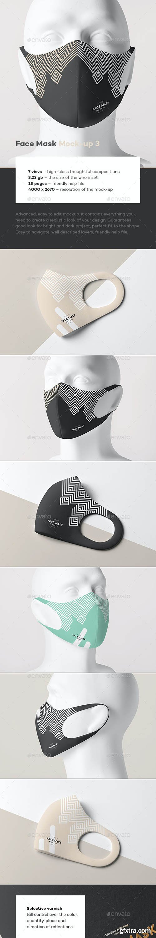 GraphicRiver - Face Mask Mock-up 3 27193097