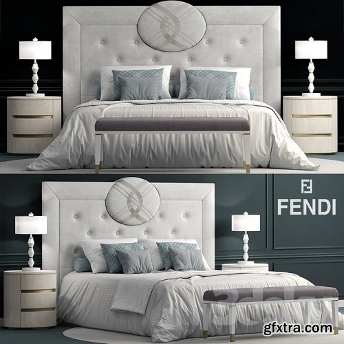 Bed fendi Cameo Maxi