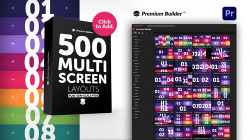 Videohive - Multi Screen Layouts Pack for Premiere Pro - 33943939 - 33943939