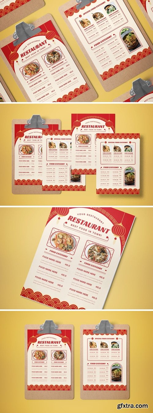 Chinese New Year Food Menu