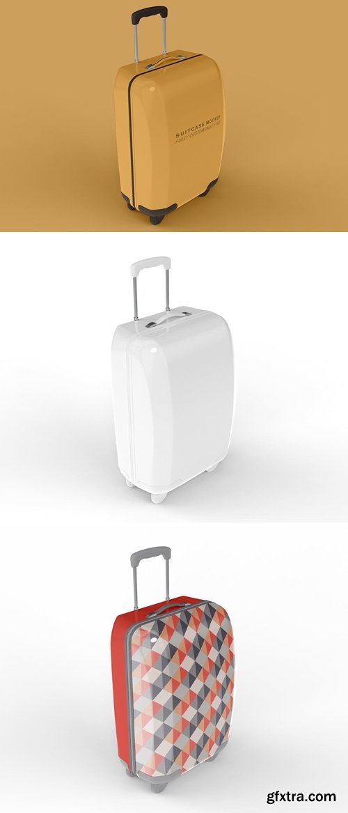 Suitcase Mockup