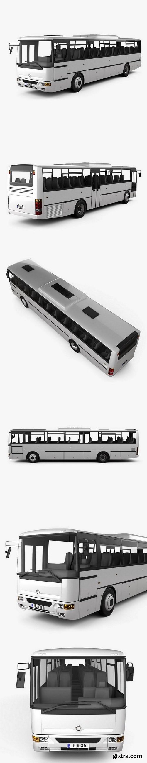 Karosa Recreo C 955 bus 1997 3D Model