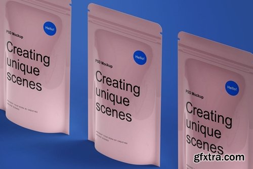 Pouch Packaging Mockup